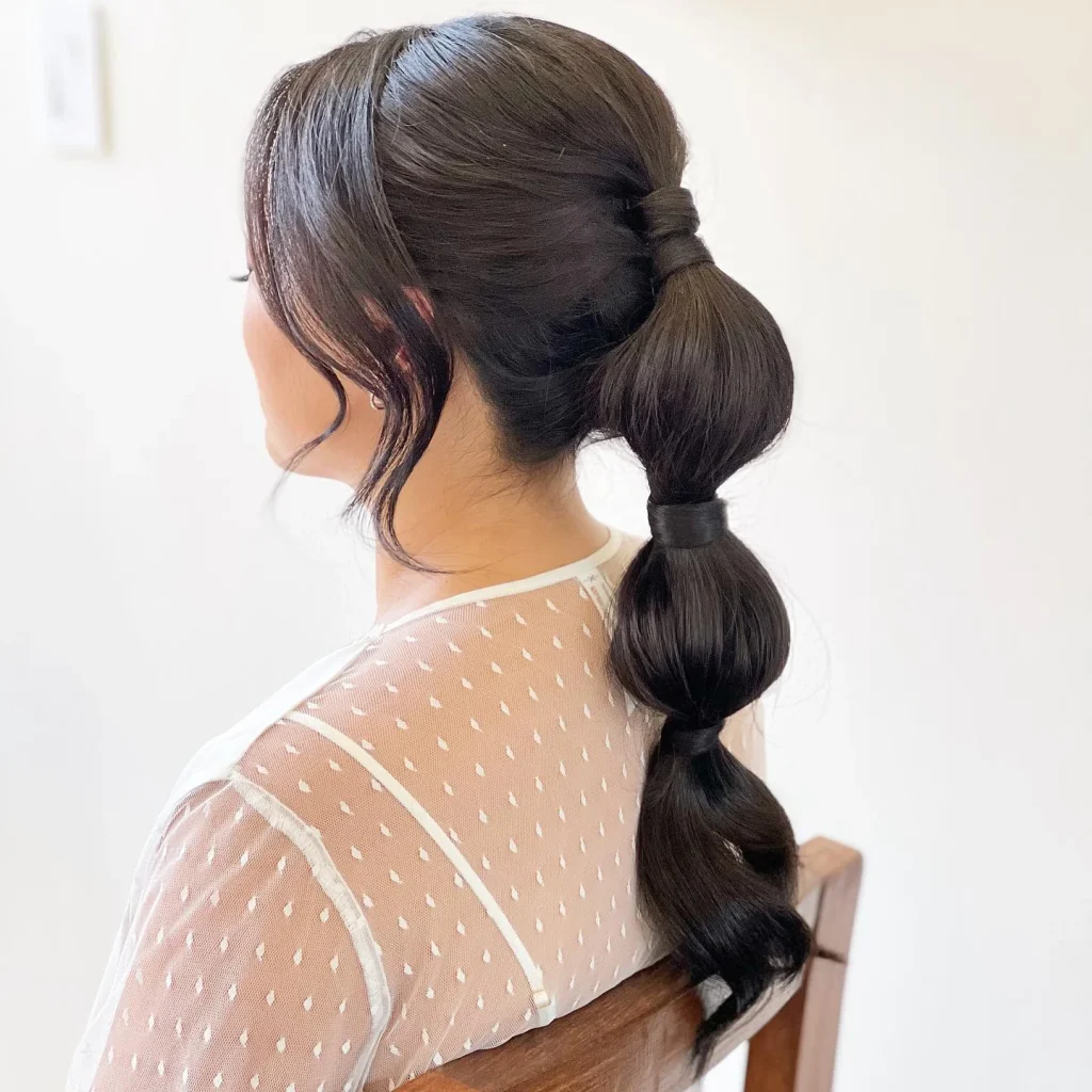 Bubble Ponytail Fun and Playful Credit