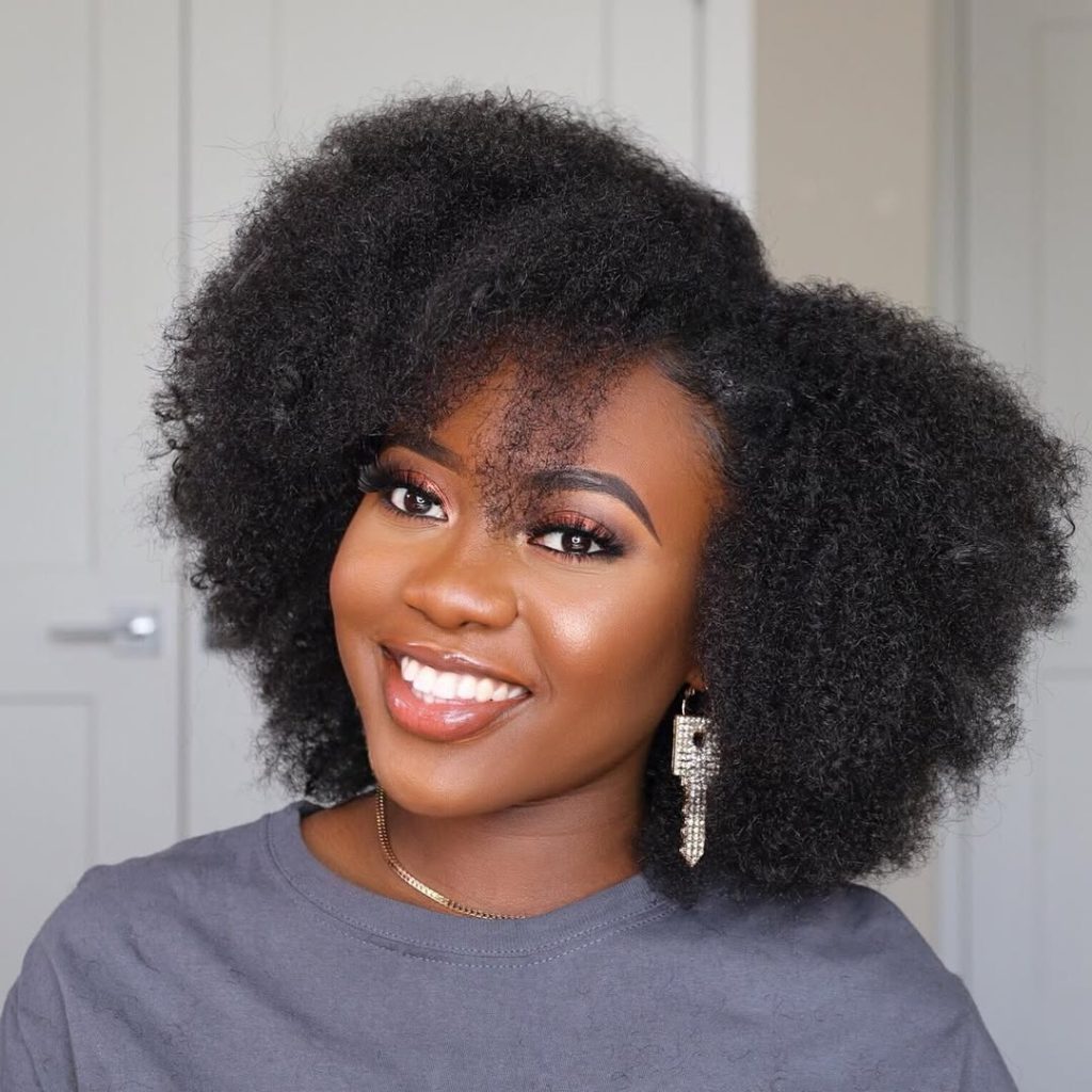 Afro Puff Natural Hairstyles for Black Wom – adannamadueke – 1