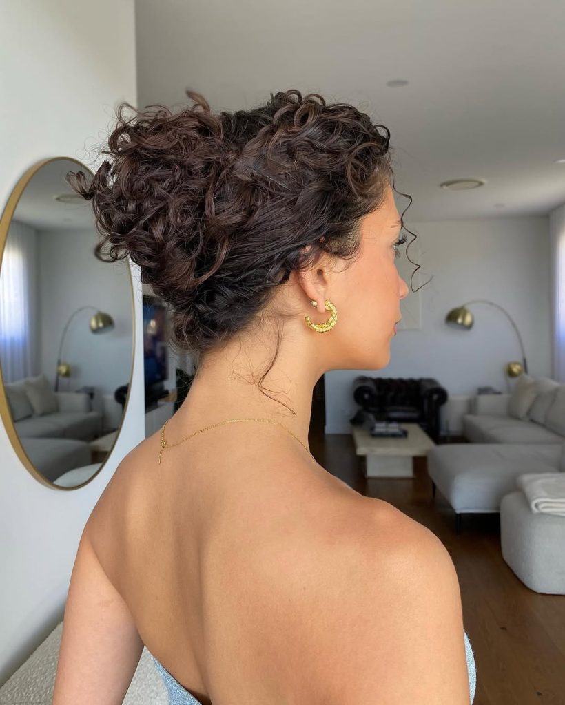 Curly French Twist Hairstyle for Women – jaymejo