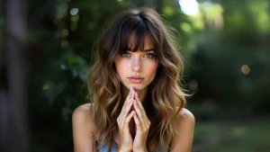 Why Textured Layers and Curtain Bangs Are the Perfect Pair – Featured Image – Vogue Nest Blog