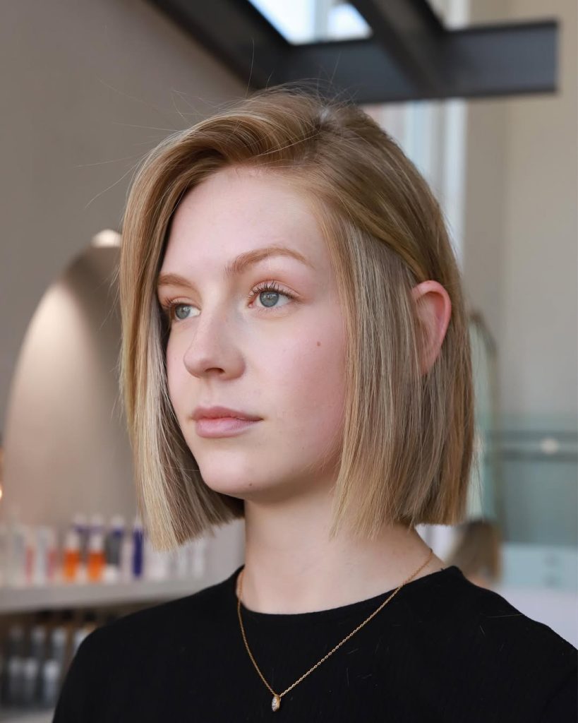 Blunt Bob Hairstyles for Short Hair Women  – eastonhair – 2