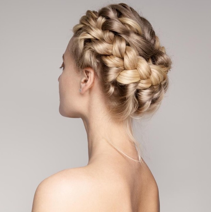 Braided Crown Hairstyles for Women  – hairandme – 1