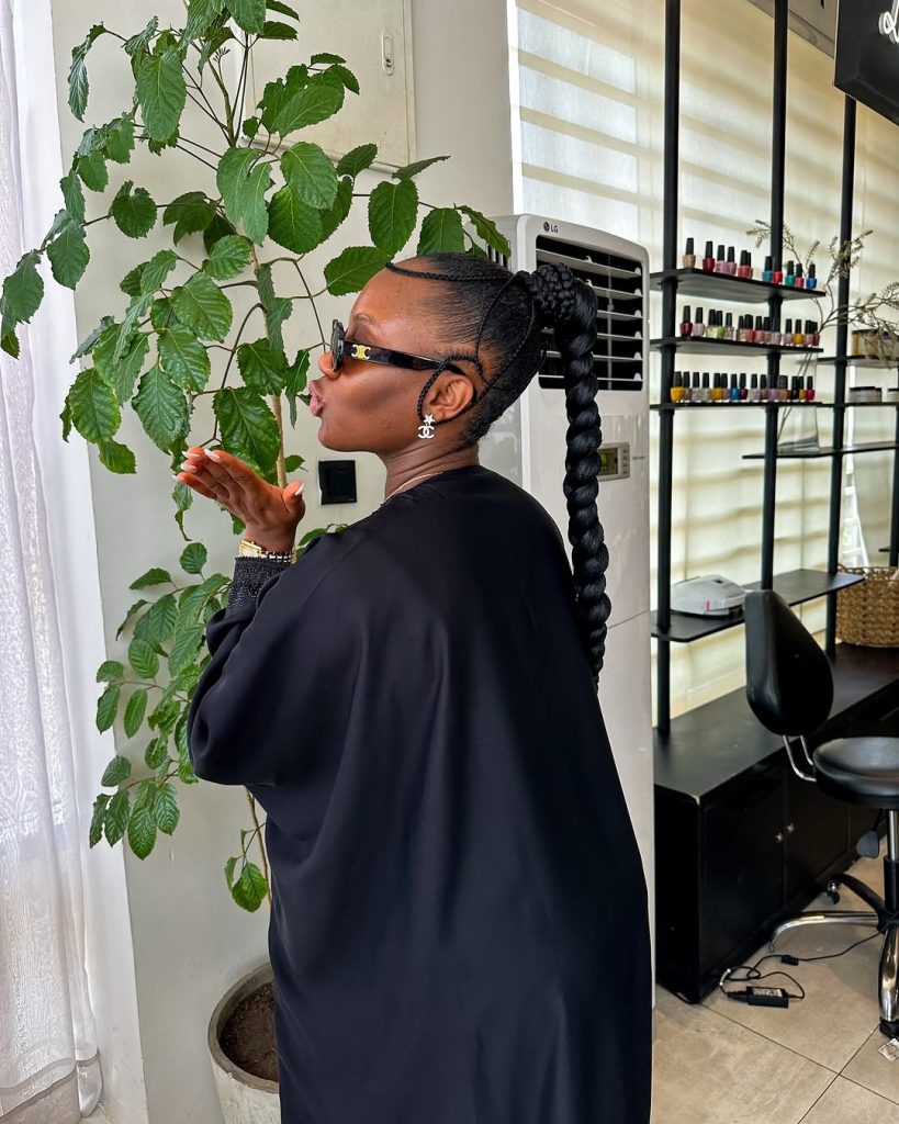 Braided Ponytail Hairstyles for Black Women  – adannamadueke – 4