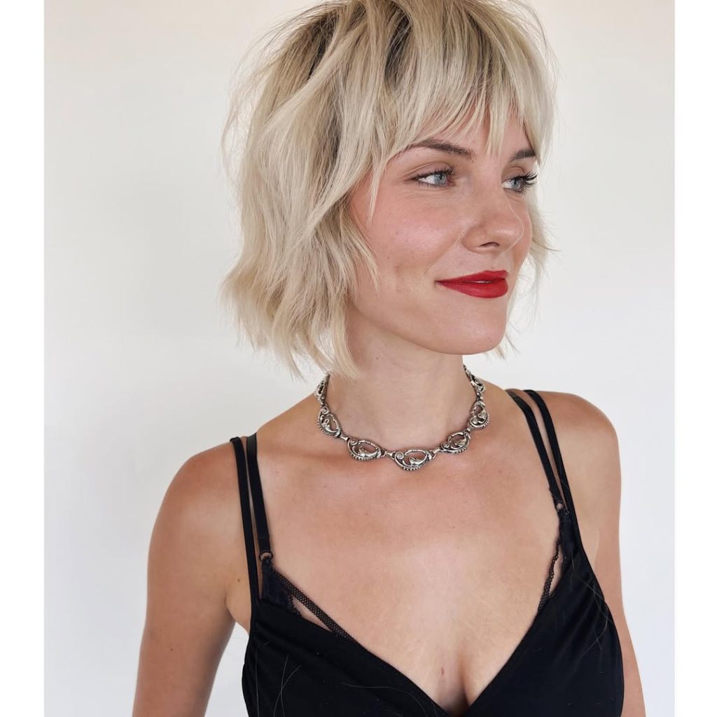 Choppy Bob Hairstyles for Short Hair Women  – jayne_edosalon – 1