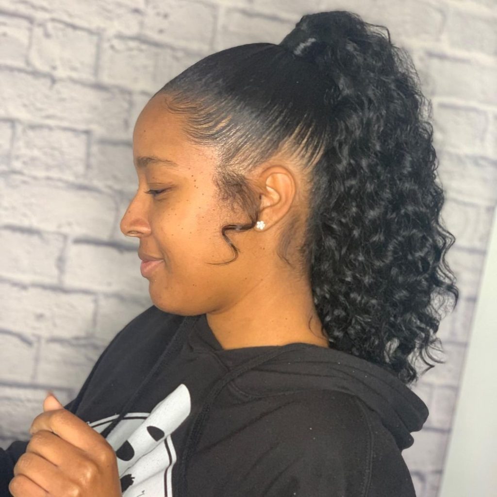 Curly High Ponytail Hairstyles for Women  – hairbypriss – 1