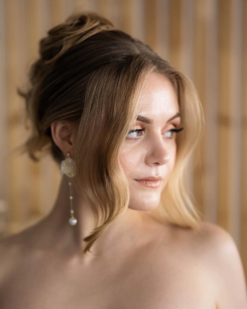 French Twist Hairstyles for Bridesmaid Women  – alexisibero – 1