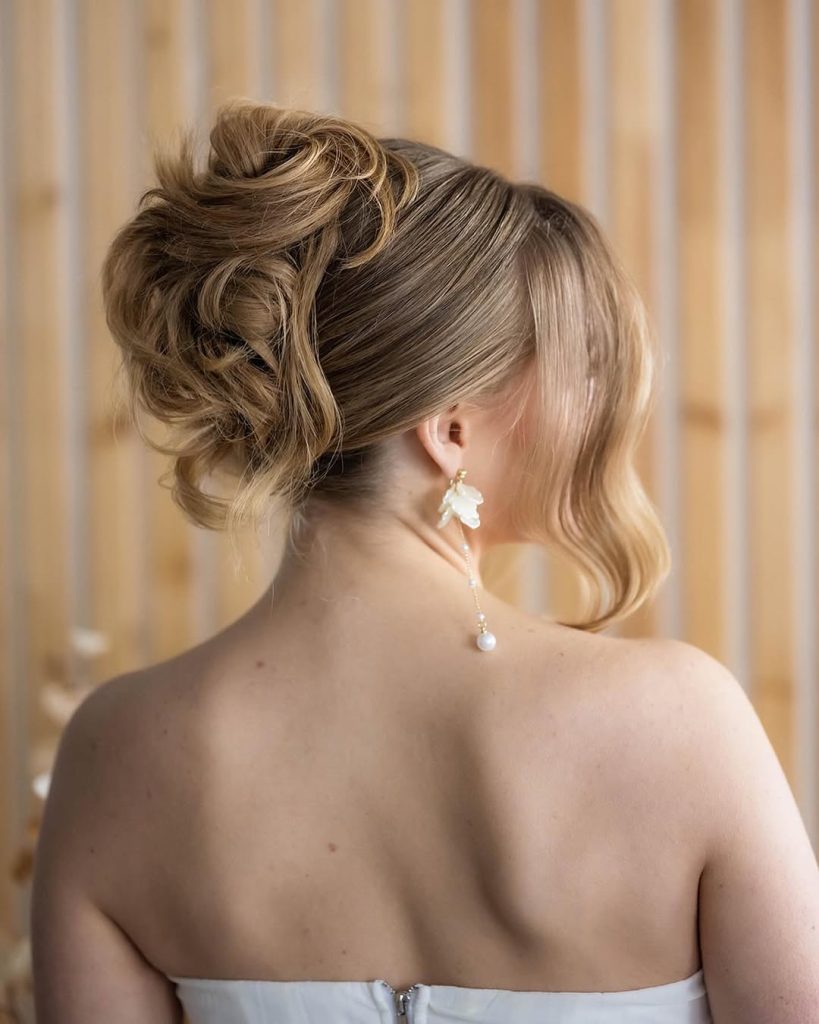 French Twist Hairstyles for Bridesmaid Women  – alexisibero – 2