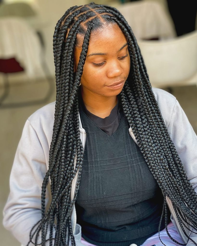 Jumbo Braids Hairstyles for Women  – glam_beauty_xperience – 3