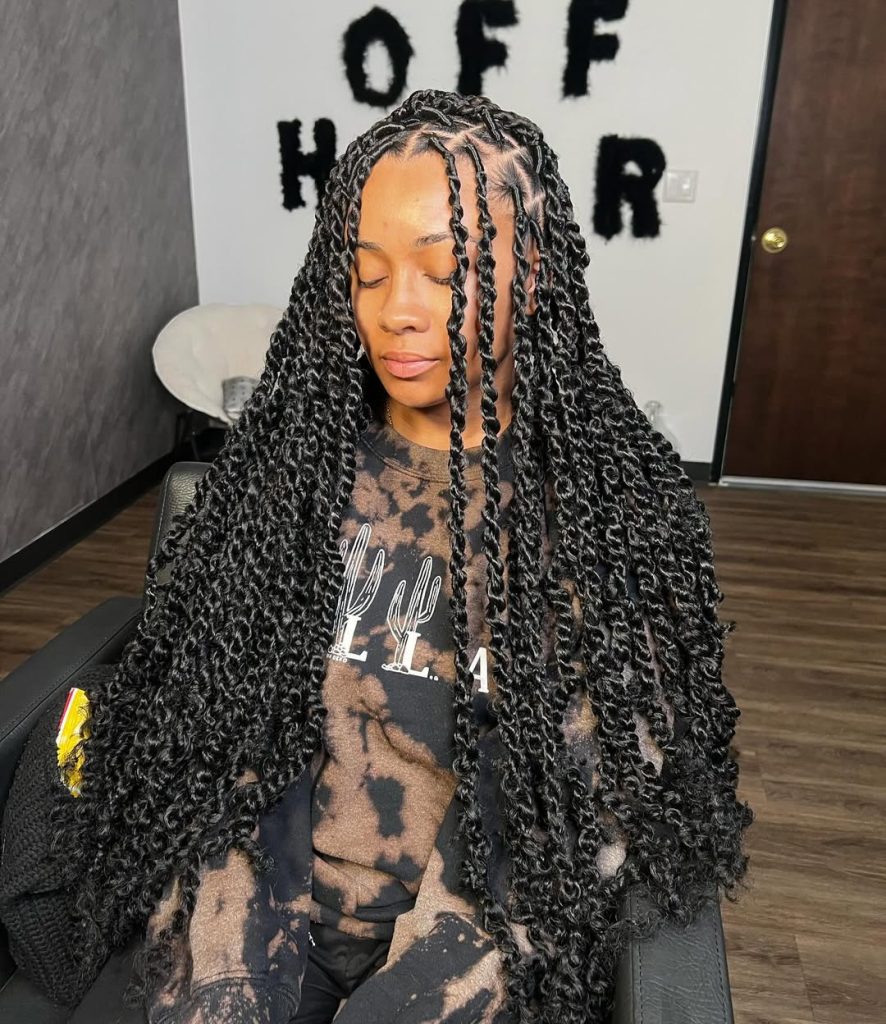 Passion Twists Hairstyles for Women  – zystylez – 2
