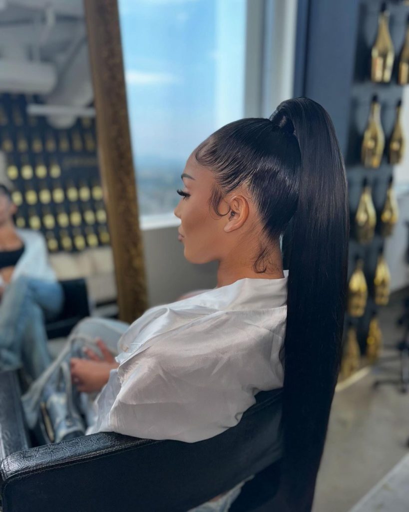 Sleek High Ponytail Hairstyles for Women  – touchofelegancestudio – 1