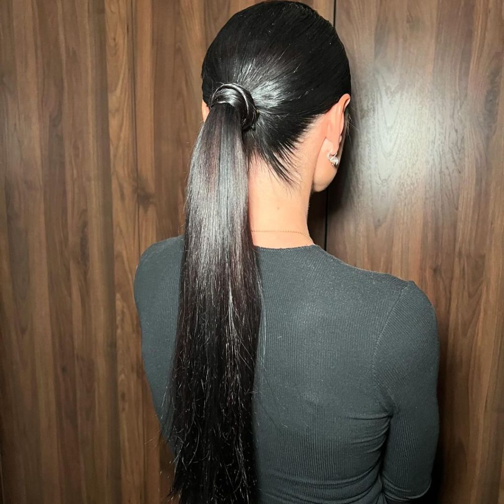 Slicked-Back Ponytail Hairstyles for Women – annakordash – 2