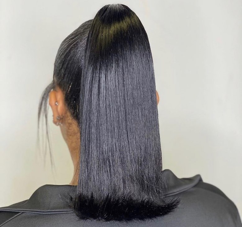 Wrapped High Ponytail Hairstyles for Women  – ponytail__store – 1