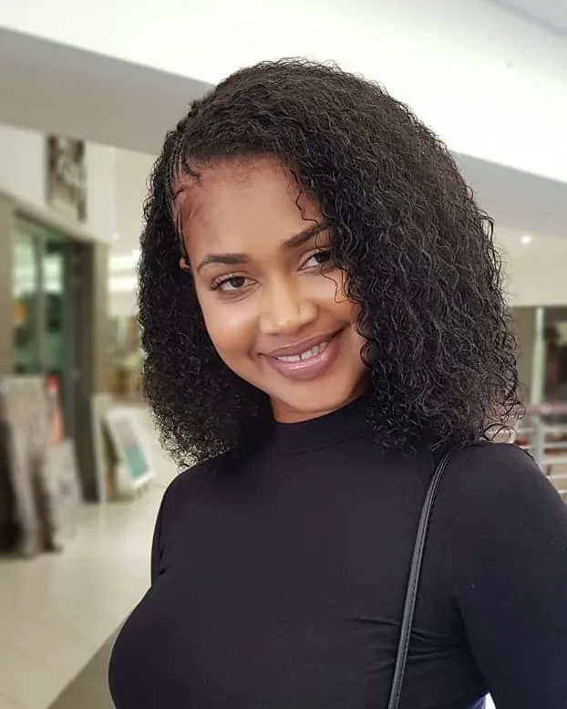 Afro with Side Part for women – ambience_sa