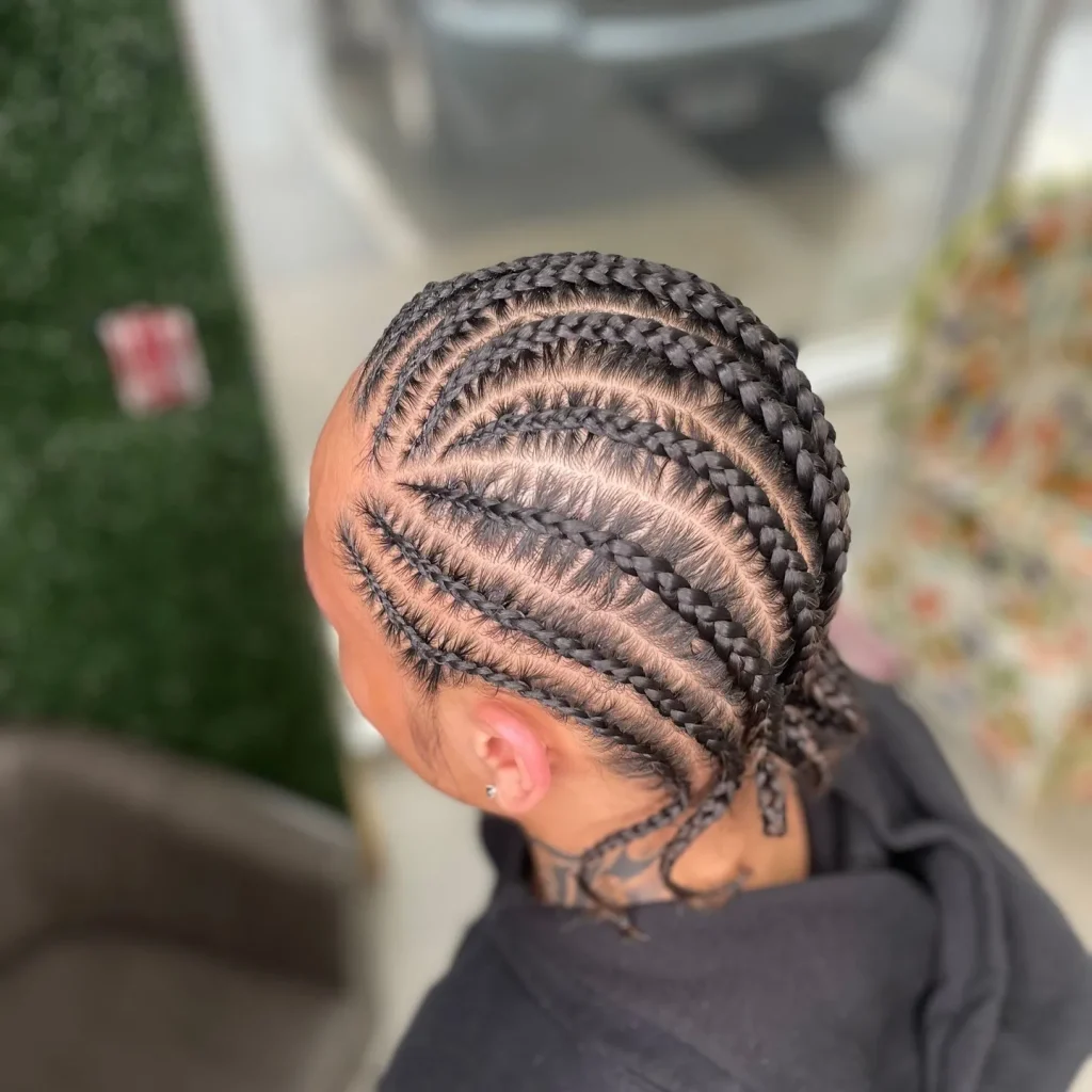 Tight All Back Cornrows for women – tanglesandlocs
