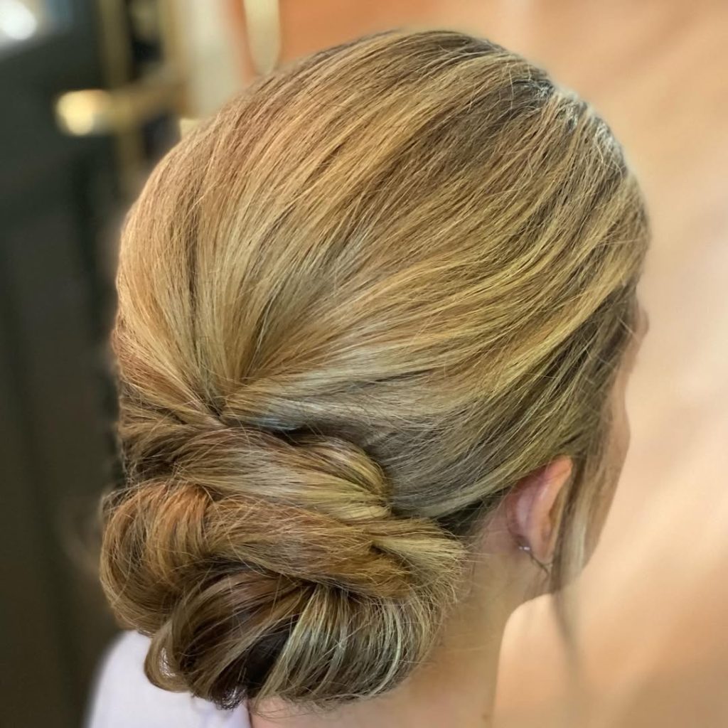 Twisted Side Bun Hairstyles for Women β bebeautifulbyelyssa β 1