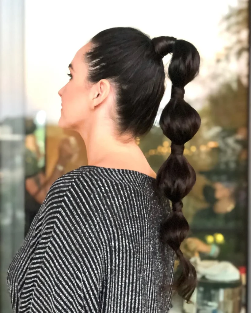 Bubble Ponytail for women – taniastylist