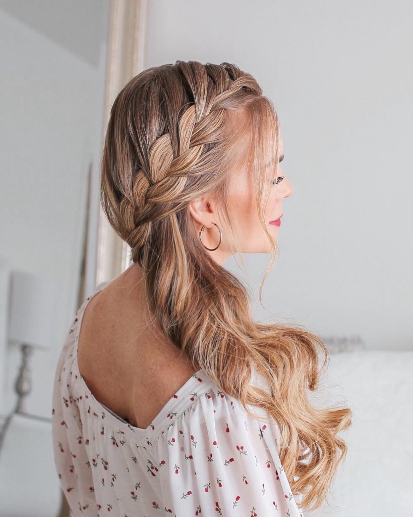 Side Swept Braid for women – missysueblog