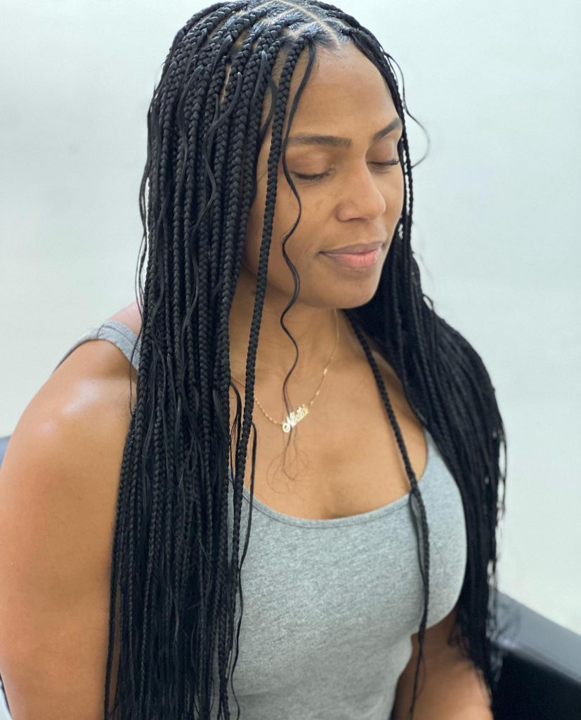 Boho Braids with Loose Waves – torileestudios