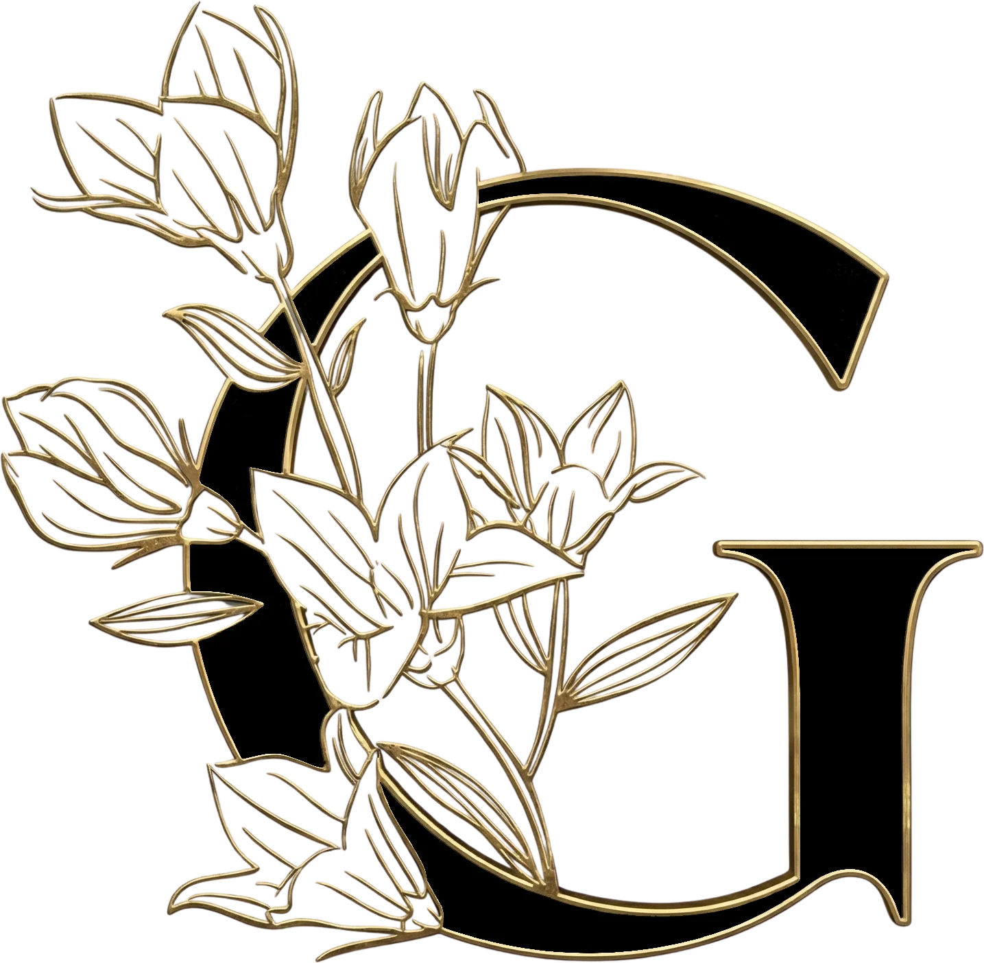 Glamyx Golden Black - Transparent